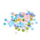 thumbnail image 3 of 400 Piezas Ronda Cupped Loose Sequins Costura Adorno 7mm Multicolor, 3 of 3