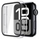 thumbnail image 1 of Funda para reloj Misxi Series 11 y 10 de 42 mm, vidrio templado, 2 unidades, 1 of 8