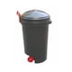 thumbnail image 1 of Basurero 125L Plástico Negro, 1 of 1