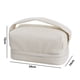 thumbnail image 2 of Bolsa de cosméticos con diseño de tostada de crema, bolsa de almacenamiento portátil de gran capacidad, hecha de cuero PU, 2 of 5