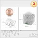 thumbnail image 2 of Cristales acrílicos falsos de hielo, gemas, cubos, diamantes, 3 kg, 2 of 8