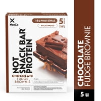 Barra De Proteína Notsnack Brownie Chocolate Caja 225 G Notco