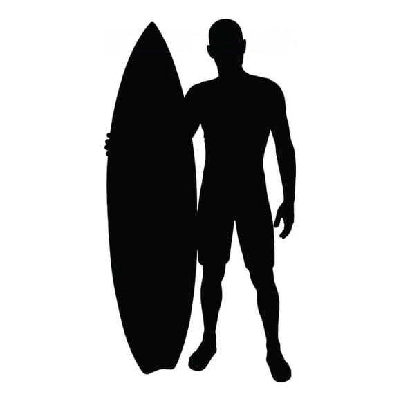Decomural Surfer Surfboard Sports WS-42982