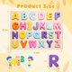 thumbnail image 2 of Puzzle de Alfabeto de Madera JOLSNAF de 26 Letras, 2 of 3