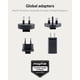 thumbnail image 2 of Cargador Mophie Speedport 40 Travel USB-C GaN de 40 W con adaptadores, 2 of 6