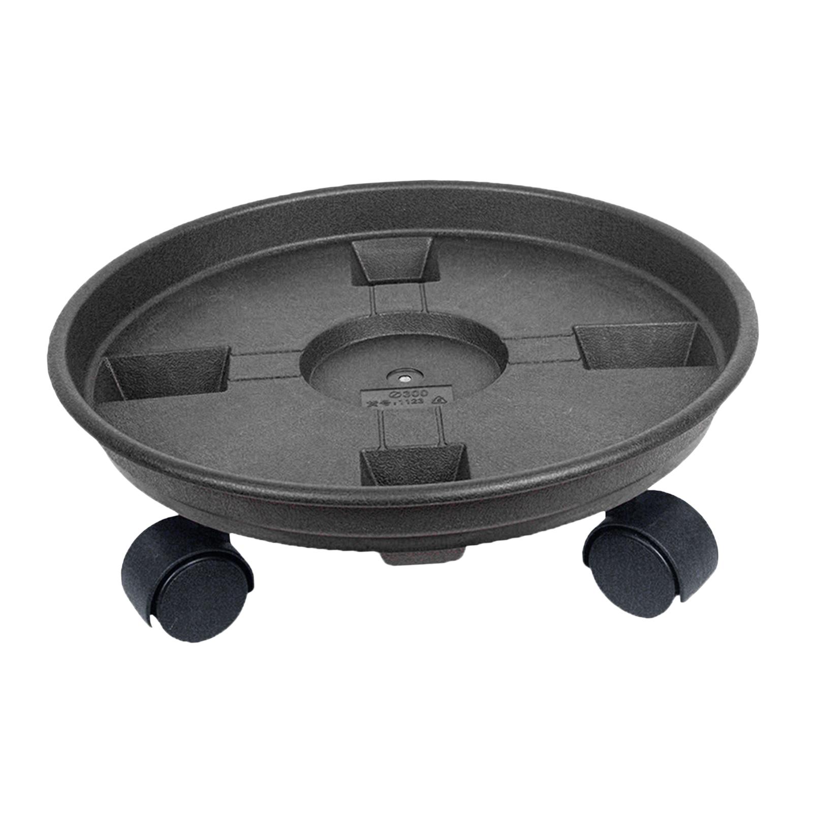 Ioensy - Platillo Para Plantas Con Ruedas, Multiusos, Para Interior Y Exterior, 27Cm