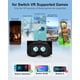 thumbnail image 3 of STARTRC GAMES Casco VR para Nintendo Switch y Switch OLED, Gafas de Realidad Virtual Mejoradas con Lentes Ajustables y Correa Elite, Kit Labo VR Accesorios 3D para Experiencia de Juego VR, 3 of 8