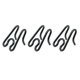 thumbnail image 4 of Eslabones para collar de perro Herm Sprenger 3,2 mm acero negro, 4 of 8