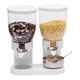 thumbnail image 3 of Dispensador Doble De Mesa Cereal Granos Frutos Secos Blanco, 3 of 3