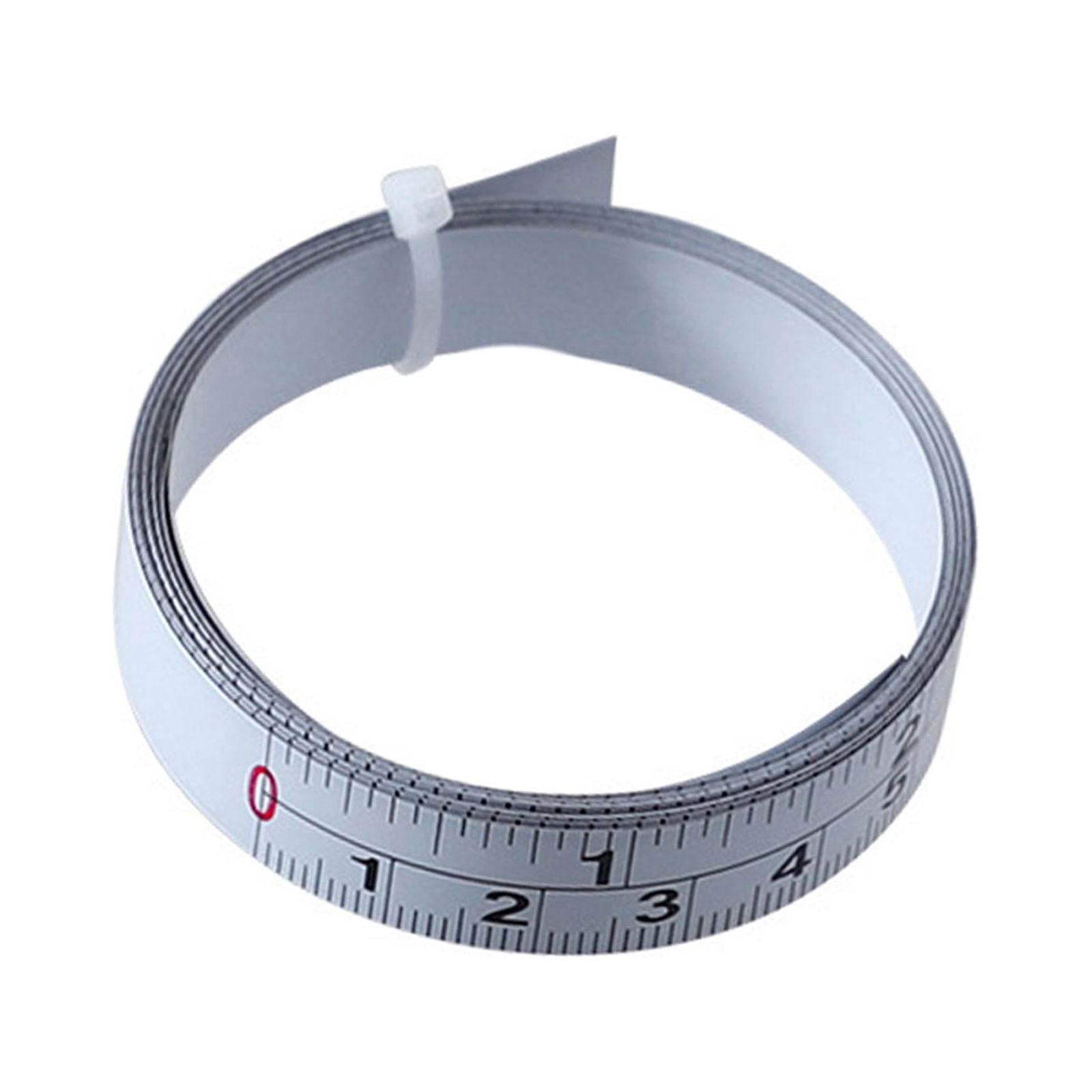 Magideal - Herramienta De Cinta Métrica Autoadhesiva De Acero, Lectura Precisa, Escala Imperial Y Métrica Para Accesorio De Máquina De Aserrado, Multiusos 1m L A R