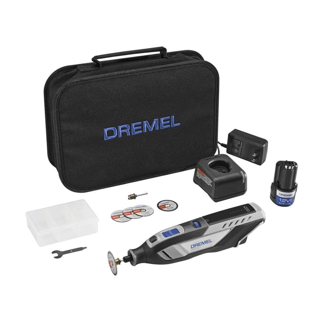 Bosch - Herramienta Rotativa Dremel 8250 12 V Iones De Litio Velocidad Variable Reacondicionado