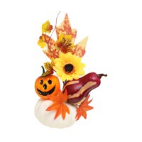 Bothyi - Adorno De Calabaza De Halloween, Decoración De Escritorio Para Recuerdo De Cocina De Hotel