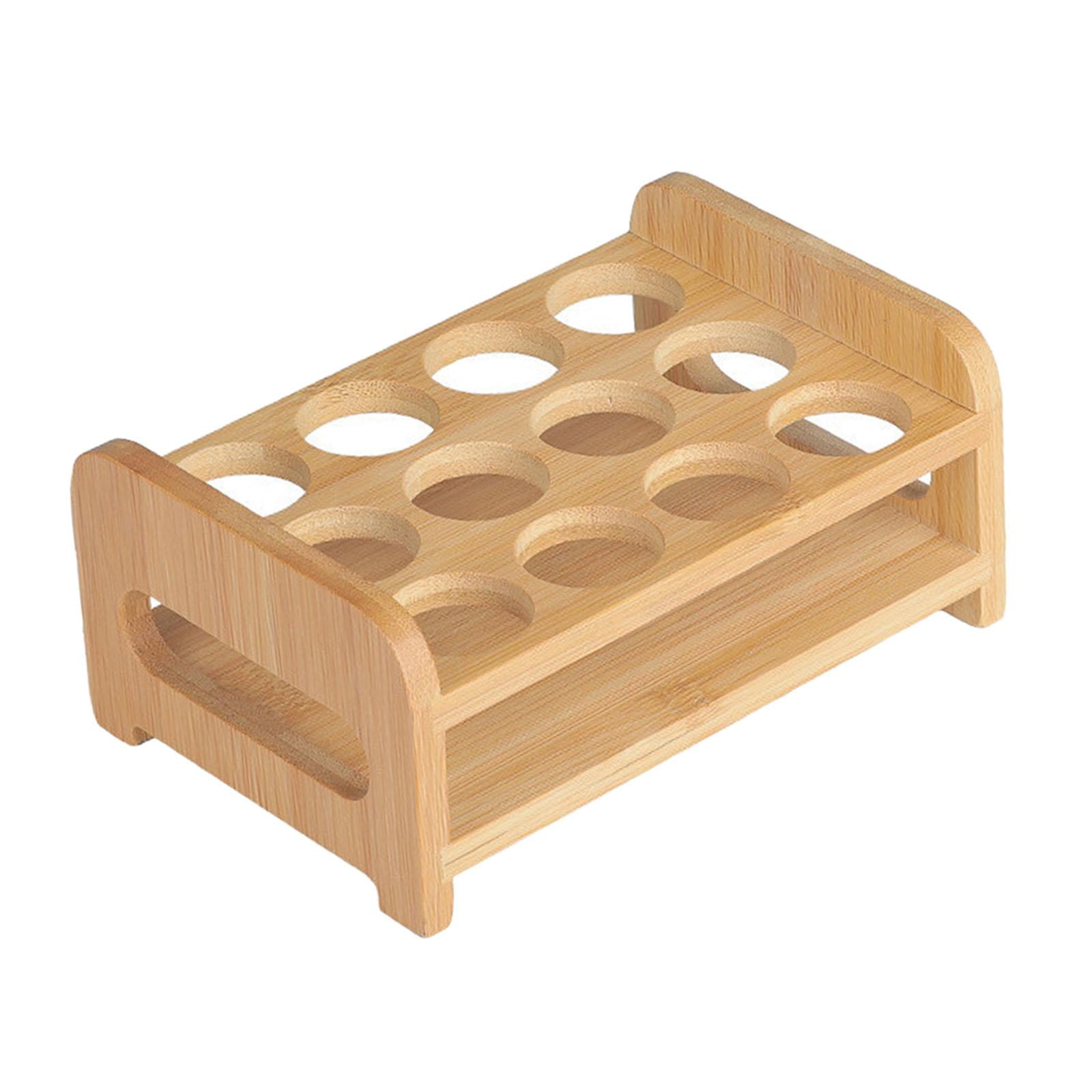 Bothyi - Portavasos De Madera Organizador De Tazas Portavasos Para Servir Bar Hotel Eventos