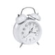 thumbnail image 3 of Reloj Despertador Circular de 11x17cm Blanco Hogar, 3 of 3