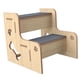 thumbnail image 4 of Escaleras de la casa de madera para sofá, ligero, suave, suave, gato paso, líder de perros para mascotas pequeñas perros pequeños gatos de animales pe 2 capa, 4 of 5