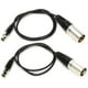 thumbnail image 1 of Cable Zoom TXF-8 balanceado TA3 a XLR, paquete de 2, 66 cm de largo, 1 of 1