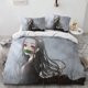 thumbnail image 1 of Dem-on- Kill-er Ne-Zuko An-ime Girl Duvet Cover- Set 100% -Microf-iber Bedding- Sets 3 Pieces- Ultra S-oft Skin-Friendly -Comforter -Cover Se-t, 1 of 5