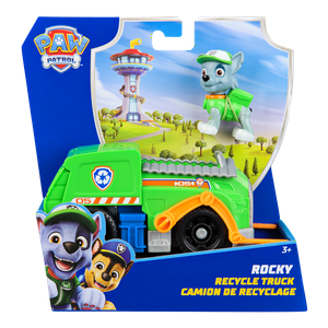 Vehiculo Con Figura De Rocky Paw Patrol