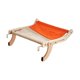 thumbnail image 5 of Cat Window Perch Lounge Mount Hamaca Asiento Ajustable Sin Ventosa Naranja Gris, 5 of 5