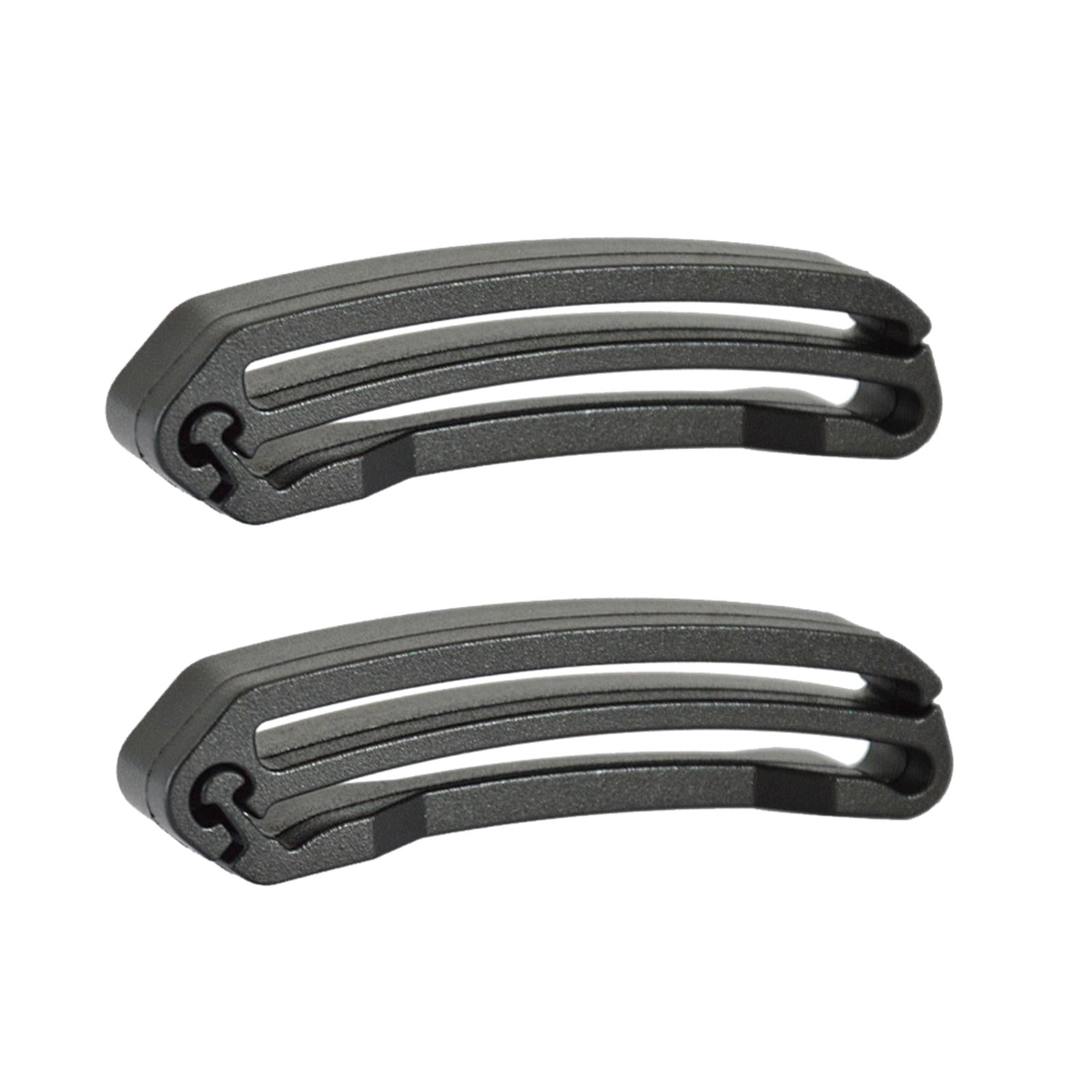 Ioensy - Clip De Extremo De Cincha, 2 Uds., Correa De Hebilla, Ajustador De Clip De Extremo De Cinturón L