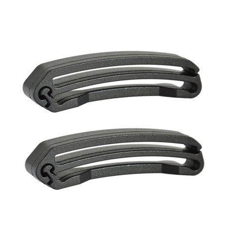 Ioensy - Clip De Extremo De Cincha, 2 Uds., Correa De Hebilla, Ajustador De Clip De Extremo De Cinturón L