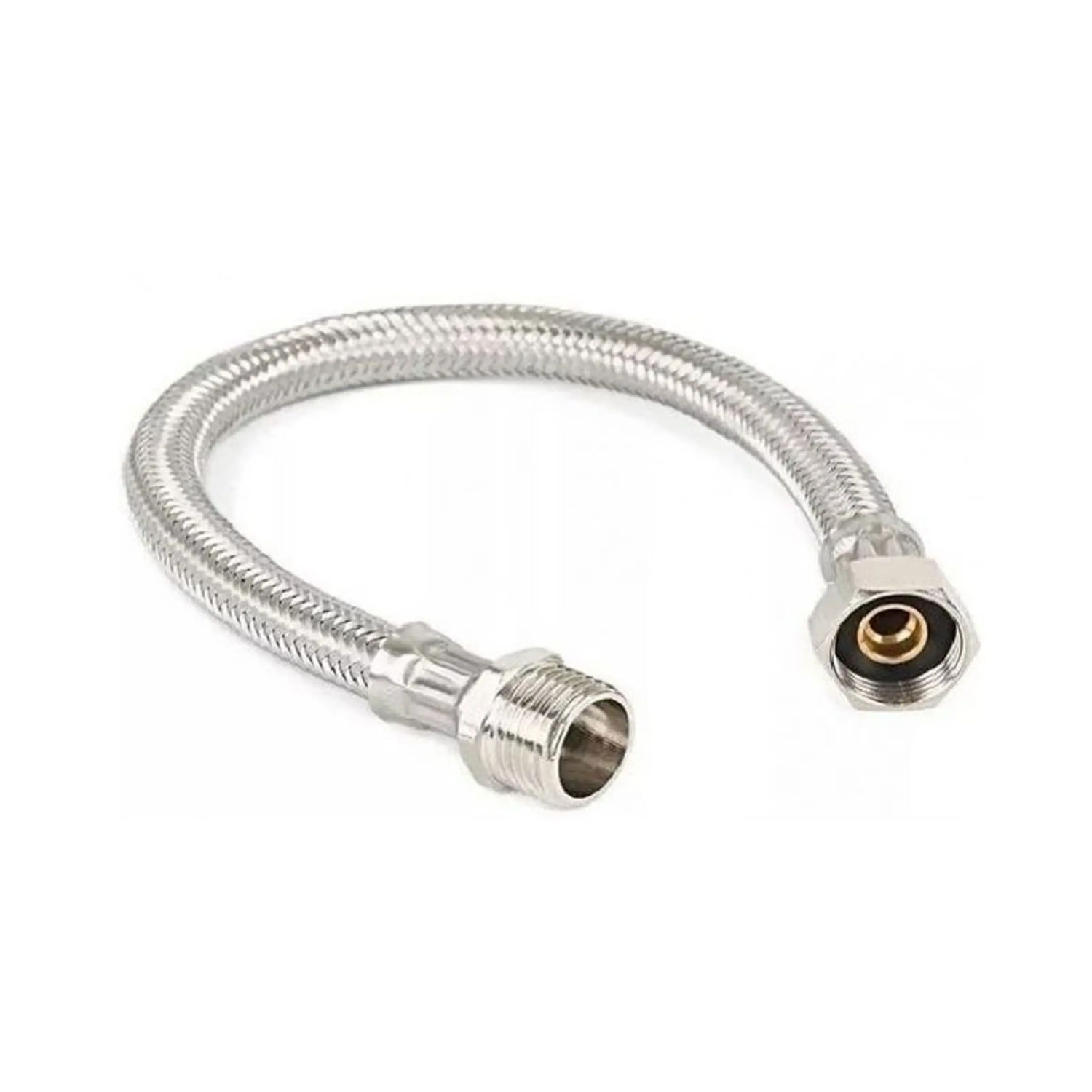 Inoxcrom - Flexible Agua 1/2 Hi-He Acero Inoxidable 50Cm