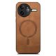 thumbnail image 4 of Magnetic Slim Case for Xiaomi Redmi K80 Pro with Camera Guard & Anti-Scratch Back Brown, 4 of 6