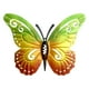 thumbnail image 2 of Mariposa Decoraciones De Pared Esculturas De Pared Estatuillas Para Jardín Decoraciones Para El Hogar Verde Amarillo Azul, 2 of 3