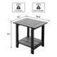 thumbnail image 2 of Mesa auxiliar Meluvici Doble Adirondack resistente a la intemperie, 2 of 7