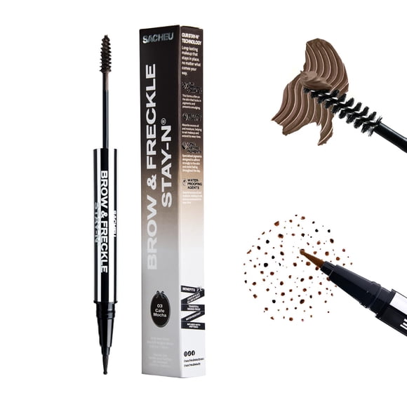 Gel para cejas teñidas Sacheu Brow & Freckle Stay-N Café Mocha