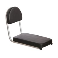 Ioensy - Cojín Para Asiento Trasero De Bicicleta, Cojín Suave Con Accesorio Para Sillín Trasero, Negro Para Ciclismo