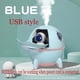 thumbnail image 1 of 1pc 220ML Rechargeable Space Capsule Air Humidifier, USB Ultrasonic Cool Mist Aromatherapy Water Diffuser With Led Light Astronaut, 1 of 3