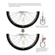thumbnail image 5 of Cámara Bicicleta Tipo Tubolito Ultra Ligera Aro 27.5 Vf Mtb, 5 of 7