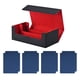 thumbnail image 5 of Caja De Baraja De Cartas Coleccionables, Juguete De Tarjeta De Recolección Fuerte, Estuche Para Tarjetas Deportivas De Cuero PU, Negro, Rojo, Azul Oscuro, 5 of 5