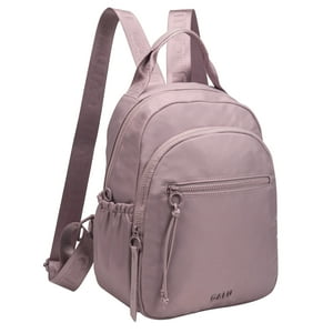 Calu Bags - Mochila Mujer Alberta Microfibra Malva Calu