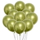 thumbnail image 1 of Globos Ztikug de látex metálico verde claro, 30 cm, 50 unidades, 1 of 6