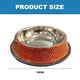 thumbnail image 2 of Cuencos para perros, cuencos de acero inoxidable hechos a mano con diamantes de imitación para mascotas, comedero doble para comida y agua para cachorros, gatos y perros., 2 of 5