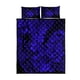 thumbnail image 1 of Juego De Cama Edredón Hawaii Shark Polinesio Azul Marino, 1 of 3