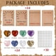 thumbnail image 2 of Paquete de 24 tarjetas de San Valentín con juego de piedras de corazón, tarjetas de felicitación románticas para el día de San Valentín, tarjetas de felicitación de intercambio hechas a mano, tarjetas, 2 of 7