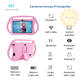 thumbnail image 3 of Tablet para niños 7 Pulg. WiFi Playstore Control Parental Rosa, 3 of 7