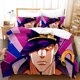 thumbnail image 3 of JoJo's Bizarre Adventure DuvetQuilt Cover with Pillowcase Bedding Set Gift3-Piece Bedding Set (1 Duvet Cover + 2 Pillow Shams), 3 of 4