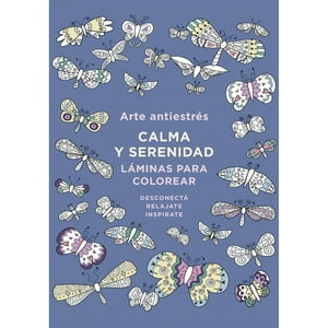 Penguin Random House - Libro Arte Antiestrés: Calma Y Serenidad. Láminas Para Colorear