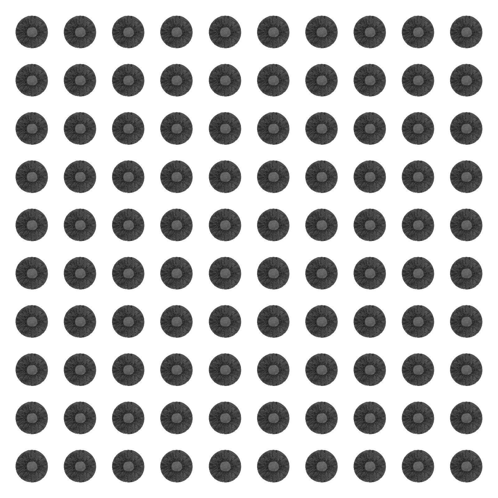 Magideal - 100X Cubiertas Para Auriculares, Cubiertas Para Auriculares, Cubiertas Higiénicas Elásticas Para Auriculares, Cubiertas Para Centros De Llamadas, Bibl