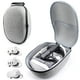 thumbnail image 1 of Funda de transporte para Meta Quest 3S/Quest 3/Quest 2, Bolsa de almacenamiento protectora de diseño HUADAI con correa ajustable y bolsa para accesorios-Gris, 1 of 6