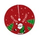 thumbnail image 2 of Falda De árbol De Navidad, Tapete De árbol De Navidad Impreso Para Fiesta, Interior, Exterior, Año Nuevo, Papá Noel, 60cm, 2 of 5
