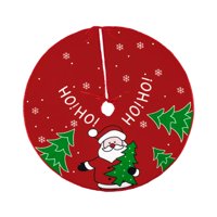 Magideal - Falda Para De Navidad, Tapete Para De Navidad, Decoración Navideña Para Interiores Y Exteriores, Base Para De Navidad, Cubierta De B Papá Noel 60Cm