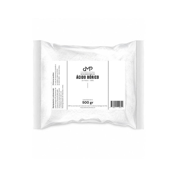 Ácido Bórico 99% Puro Control De Cucarachas Aio 1/2 Kilo