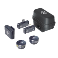 Luucco - Microfono K 2 Kit Sistema Inalambrico Usb C Alcance 100 Mts