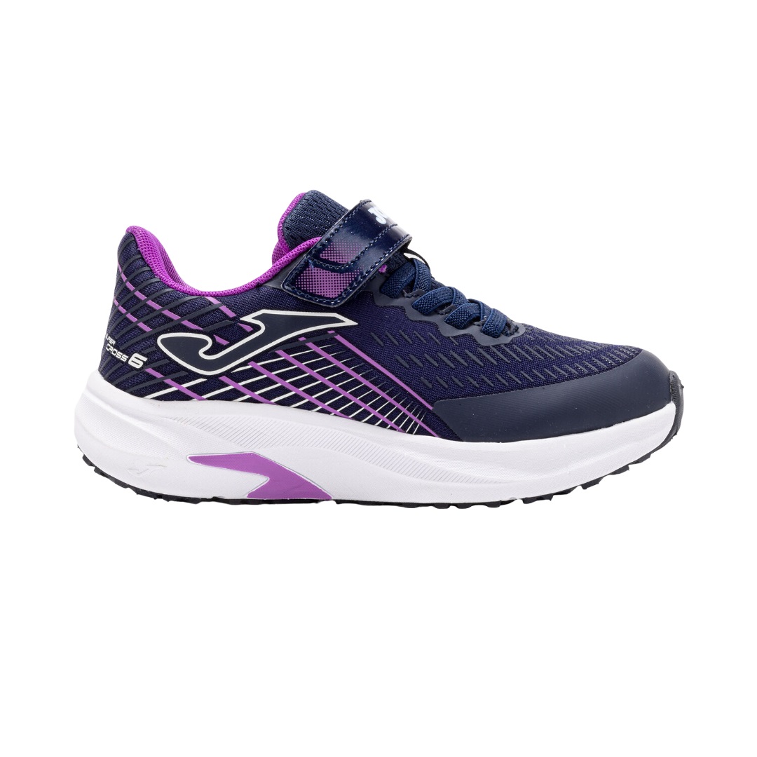 Zapatilla Running Kids Super Cross Jr 25 Azul Fucsia Joma