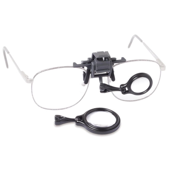 Lupa Carson OL-57 para Anteojos con Clip 5x y 8x de Aumento